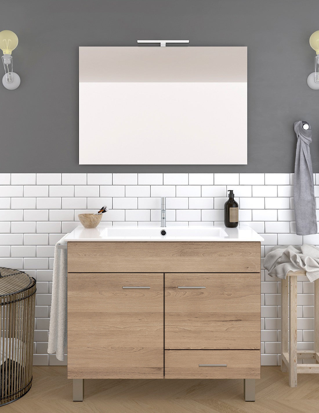 Mobilier de baie SAMOS cu lavoar