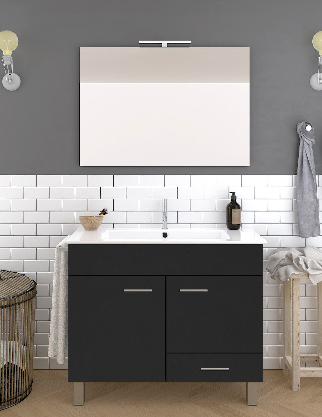 Mobilier de baie SAMOS cu lavoar