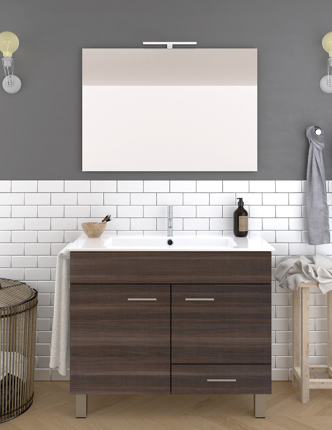 Mobilier de baie SAMOS cu lavoar