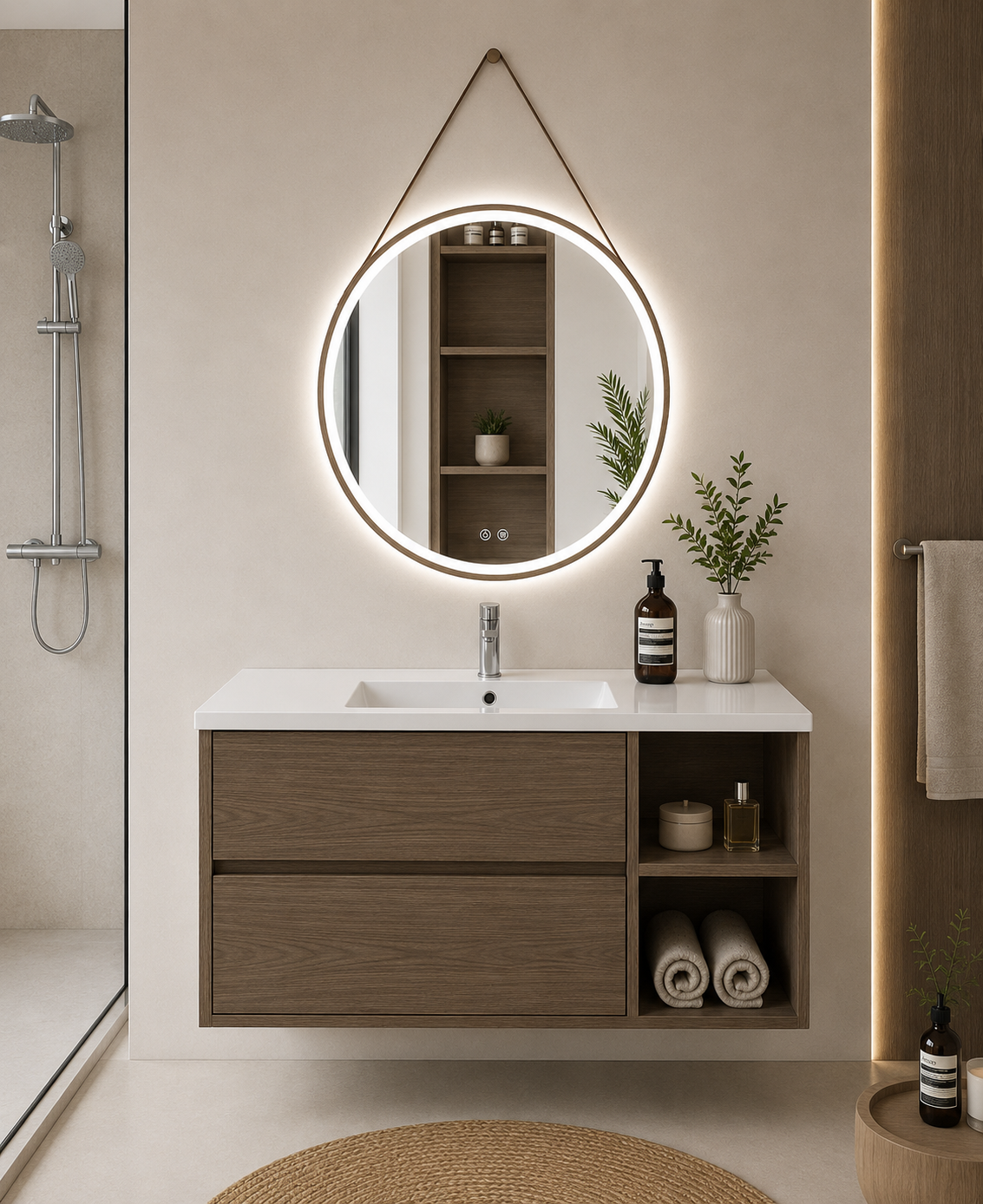 Mobilier de baie Zeus cu lavoar